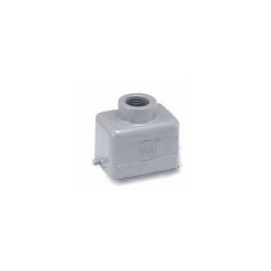 Capot 6B, Aluminium moulé sous pression, IP65, Sortie verticale, M25